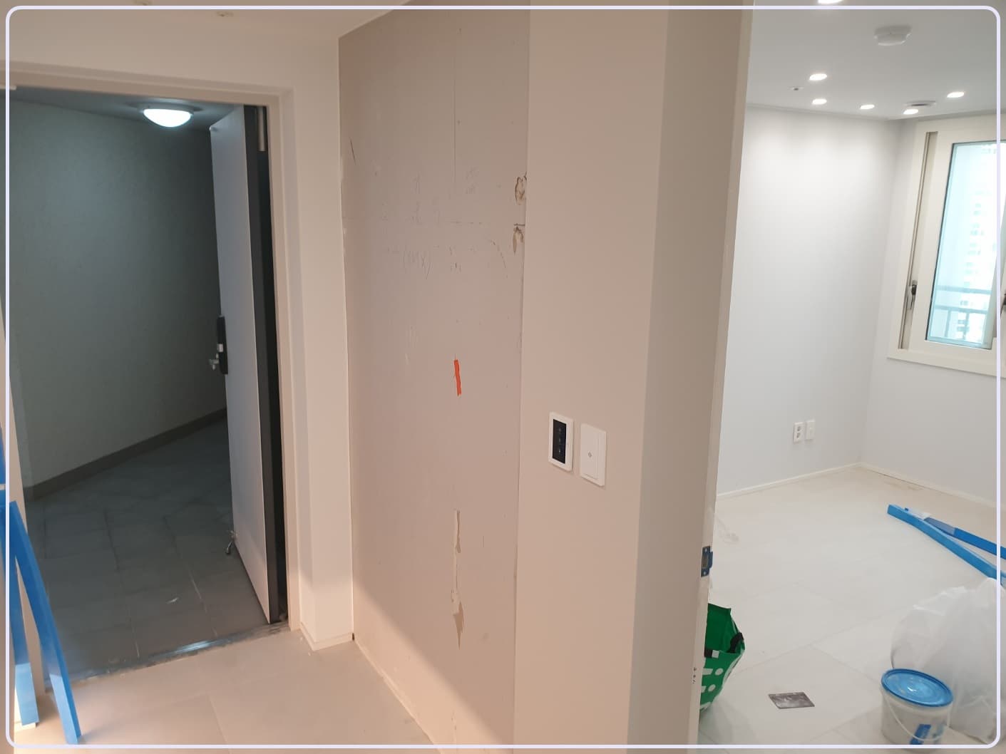 서울시 성동구 금호동 현관 거울 시공