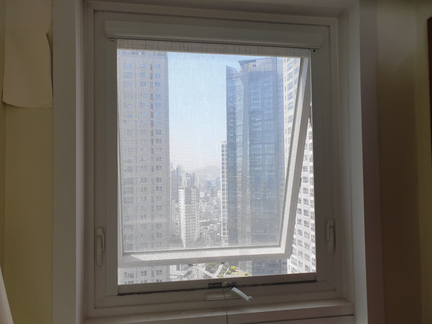 서울시 광진구 자양동 더샵스타시티 롤방충망 시공